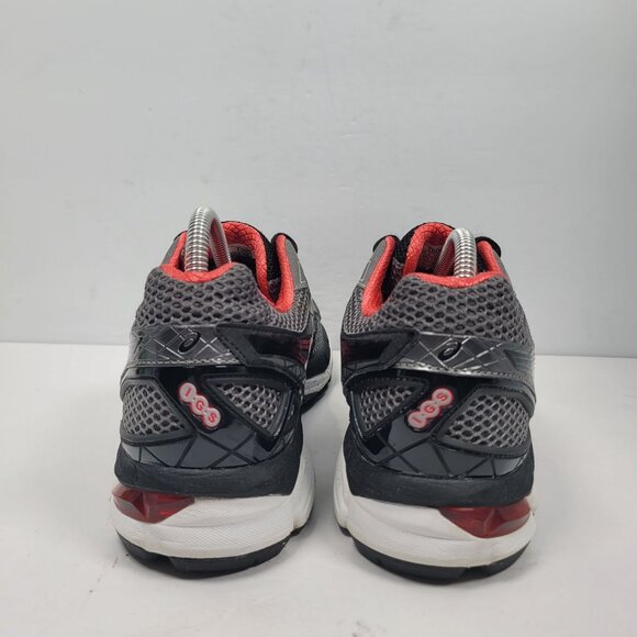 Asics IGS GT-2000 Men's Gray & Red Running Sneakers T500N US Size 10.5 - Picture 4 of 8